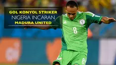 Berita Video gol konyol eks striker Stoke City yang menjadi incaran Madura United, Peter Odemwingie, pada 2009 di Rusia.
