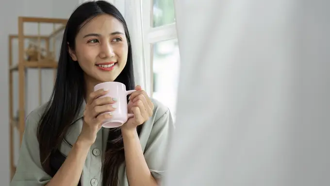 wanita oktober hati tenang dan jernih