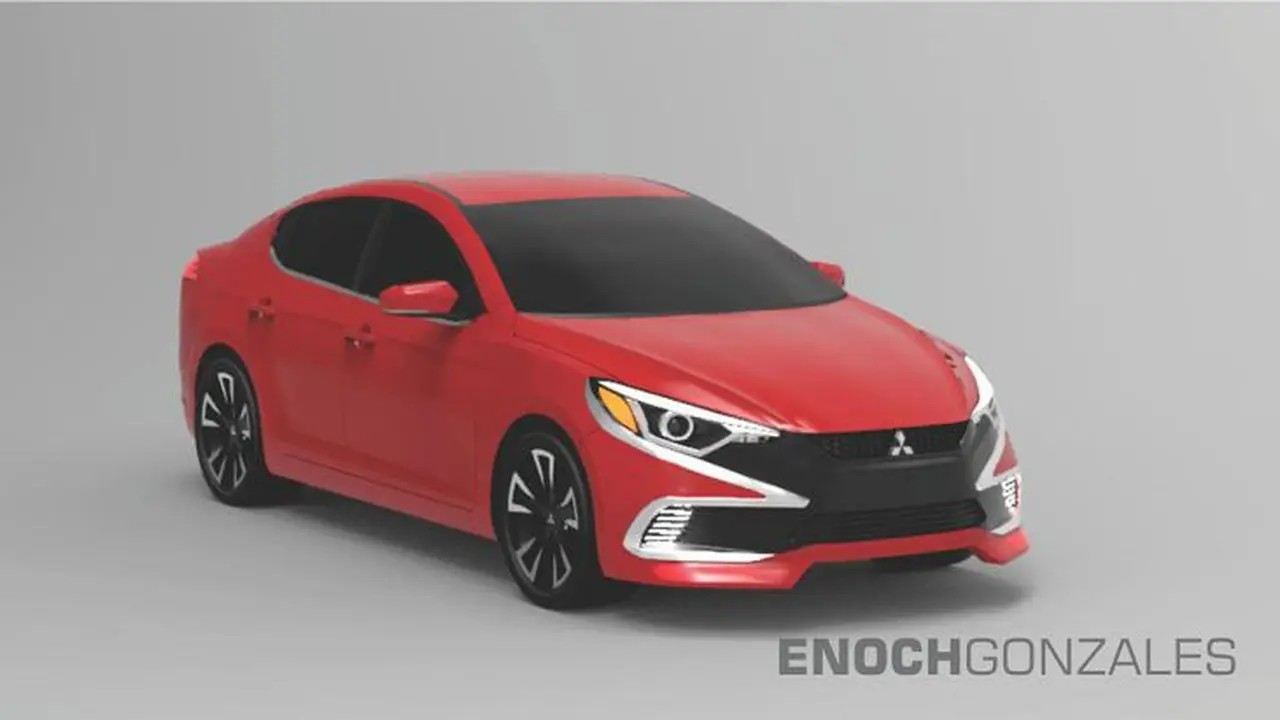 Mahasiswa Filipina Garap Tampang Rekaan Mitsubishi Lancer Terbaru