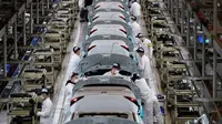 Pabrik Honda di Tiongkok (Reuters)