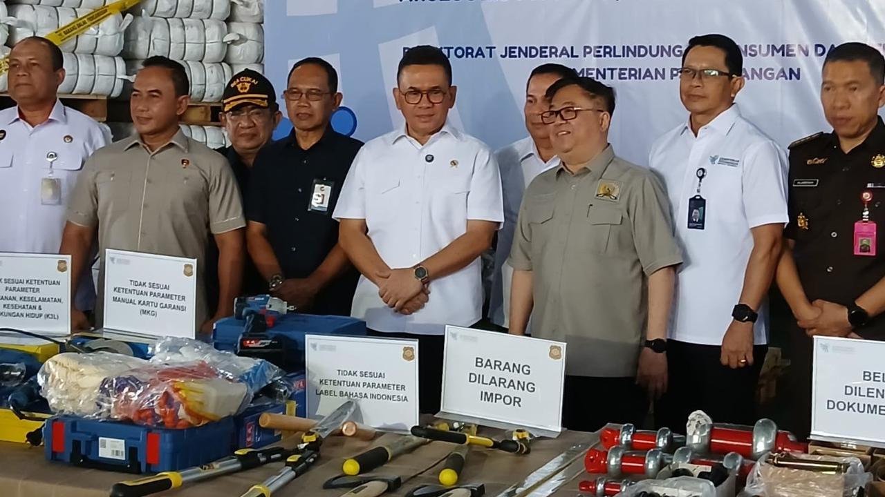 Mendag Razia Baut, Mur, Bor dan Elektronik Murah dari China, Importirnya Disikat