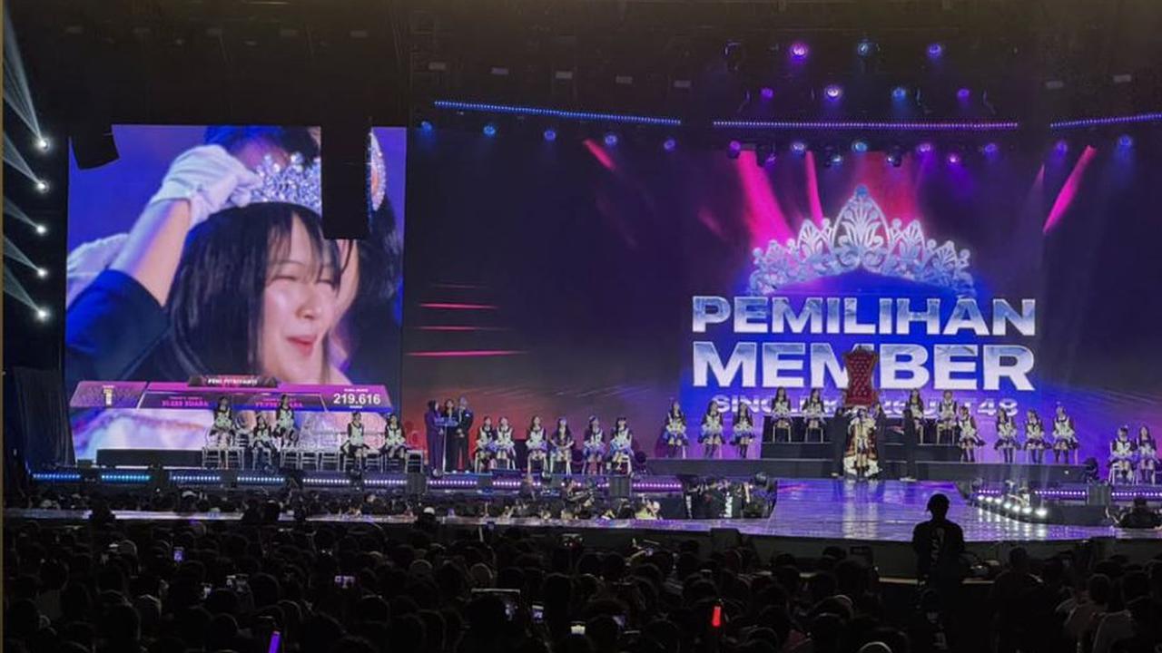 7 Potret Feni JKT48 Jadi Juara di Senbatsu Sousenkyo 2024, Perjuangan dan Dukungan Fans