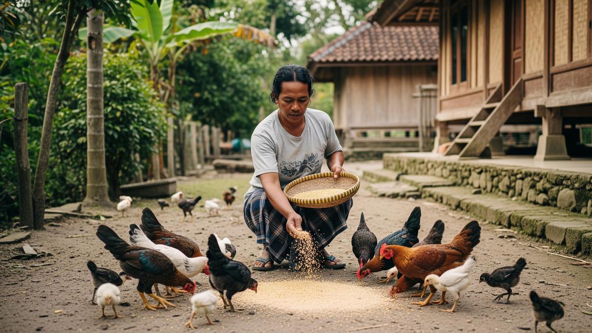 7 Jenis Pakan Fermentasi Ayam Kampung yang Bikin Cepat Besar dan Mudah Dibuat di Rumah