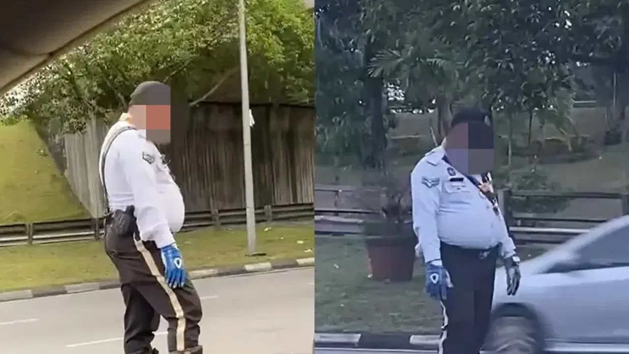 Polisi Tidur Sambil Berdiri