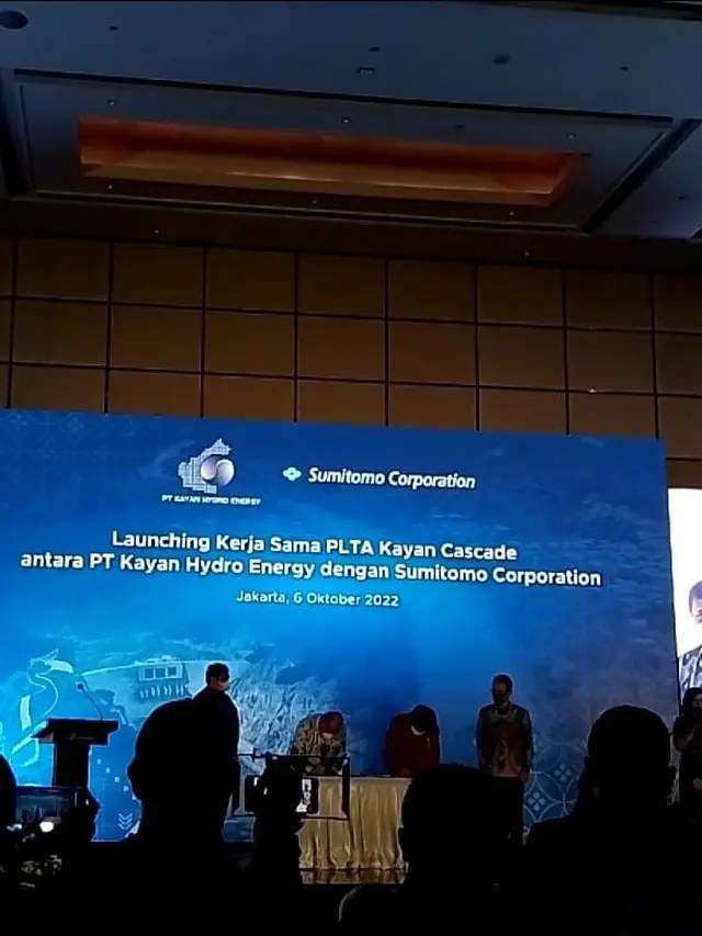 Launching Kerja sama PLTA Kayan Cascade antara KHE dengan Sumitomo Corpo