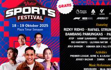 Pertama di Indonesia! Piala Premier League, LaLiga, dan Serie A Bersanding di Panggung Vidio Sports Festival