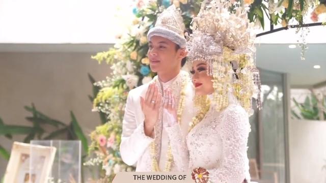 7 Potret Akad Nikah Dinda Hauw dan Rey Mbayang, Bernuansa Adat Palembang