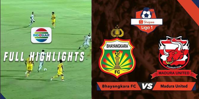 VIDEO: Highlights Liga 1 2019, Bhayangkara FC Vs Madura United 1-1