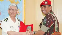FOTO: Pasukan Bela Diri Jepang Kunjungi Makopassus