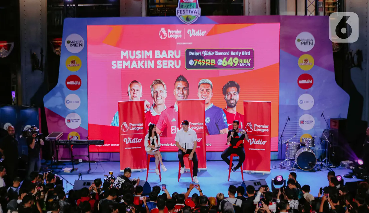 Menurutnya, kegiatan ini menjadi rangkaian yang tak terpisahkan dalam mengembangkan penggemar Premier League di seluruh dunia, termasuk di Indonesia. (Liputan6.com/Faizal Fanani)