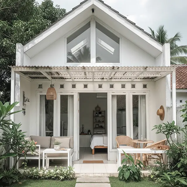 9 Model Rumah Kecil dengan Pencahayaan Alami untuk Hemat Listrik