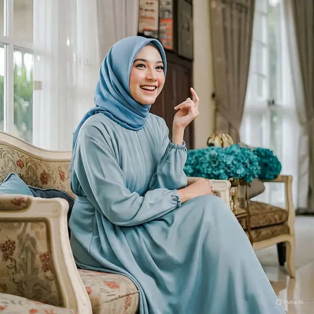 Model Baju Bridesmaid Hijab Terbaru