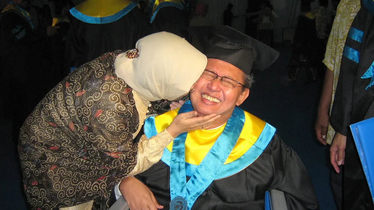 Utami Mariam Siti Aisyah, istri Pepeng