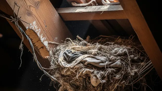 Tanda Ada Sarang Tikus di Atap Rumah (AI)