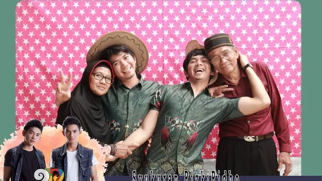 Meninggal Dunia, Ini 7 Potret Kenangan Rizki dan Ridho D'Academy Bersama Sang Ayah