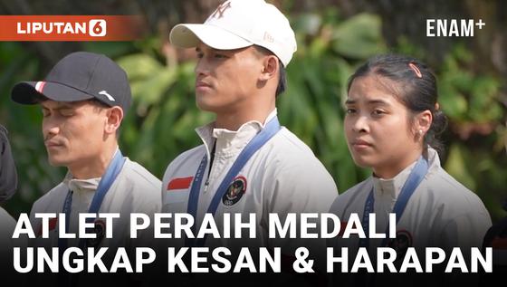 VIDEO: Atlet Peraih Medali di Olimpiade Paris 2024 Sampaikan Kesan dan Harapan Usai Terima Bonus