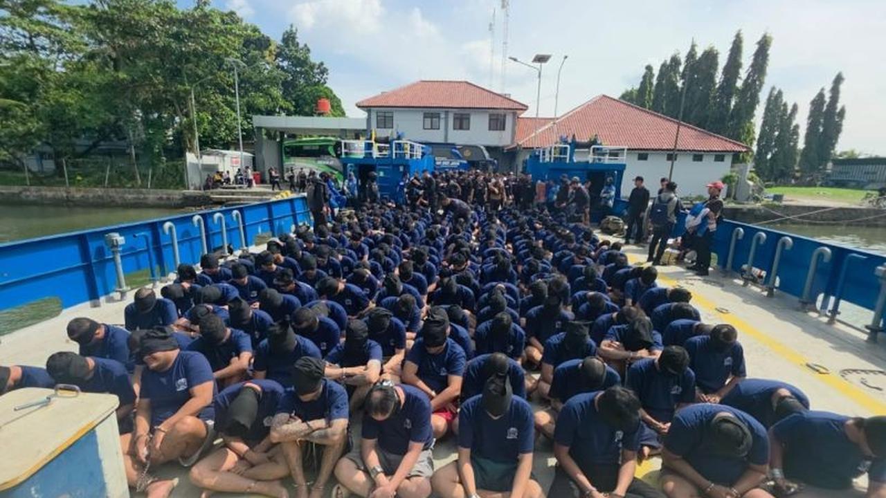 Kemenimipas Pindahkan 241 Narapidana High Risk ke Nusakambangan, Perkuat Pemindahan Narapidana Nusakambangan