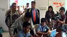 Dubes Amerika Serikat meresmikan bantuan laboratorium komputer canggih di MTS Al Ahliyah, Karawang, Jabar. 