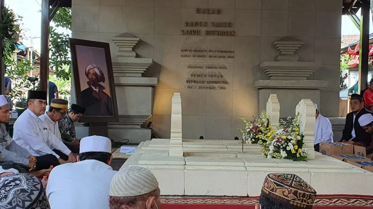 Makam Raden Saleh Sjarif Bustaman. (Foto: Jatman.or.id)