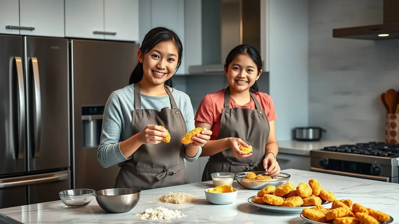cara bikin nugget ayam