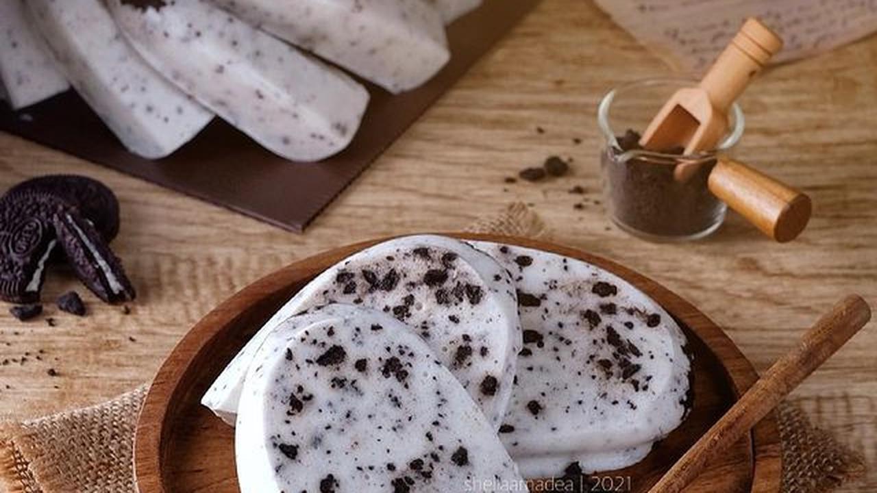 Puding Busa White Oreo