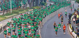 Dari pelari profesional hingga keluarga, MILO ACTIV Indonesia Race 2026 mempertemukan berbagai kalangan untuk menikmati pengalaman olahraga yang aktif dan menyenangkan. (Foto/Dok: Milo Activ Indonesia)
