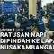 Ratusan Narapidana Dipindahkan ke Lapas Nusakambangan