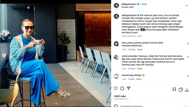 Terungkap Kondisi Terakhir Kiki Fatmala Sebelum Meninggal Dunia: Kelihatan Tenang dan Tak Ada Ragu di Wajahnya