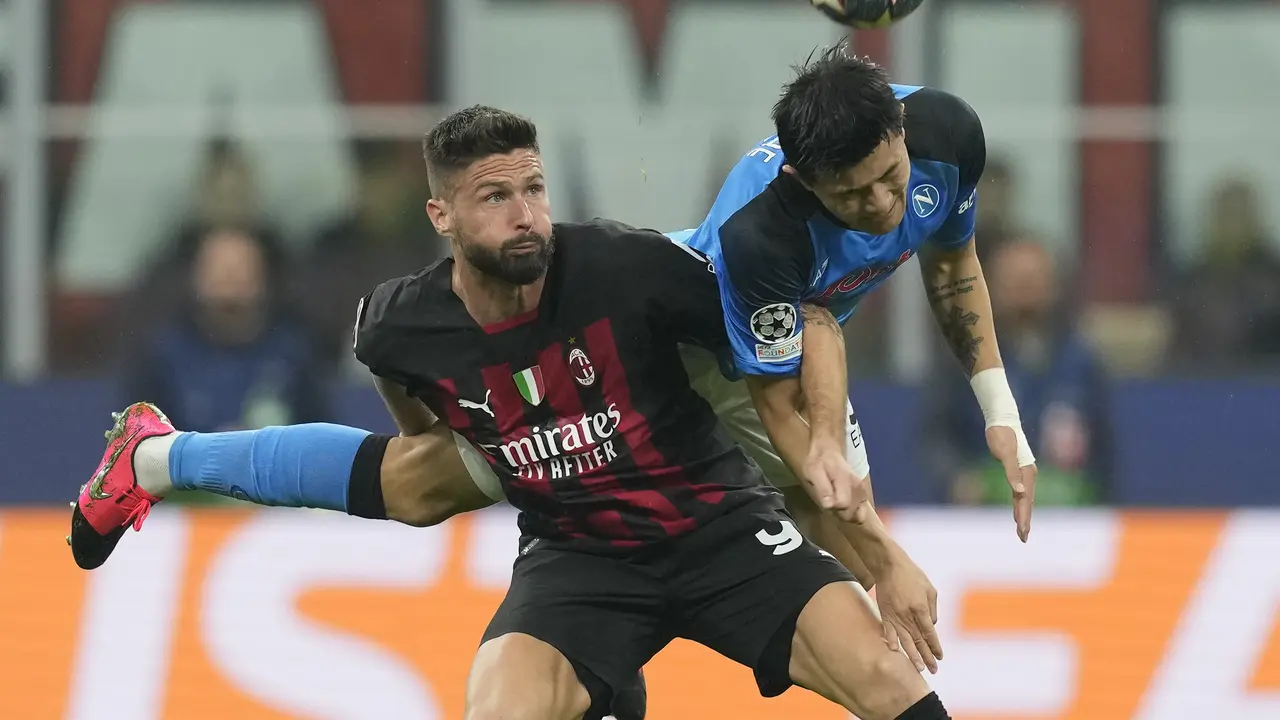 Liga Champions AC Milan vs Napoli