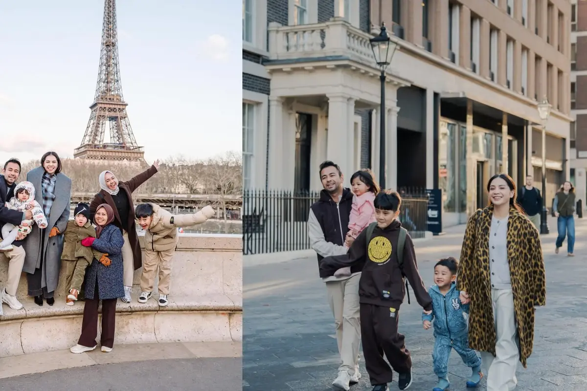 Potret Liburan Keluarga Raffi Ahmad dan Nagita Slavina di Paris: Momen Hangat Penuh Kebersamaan dan Rencana Bisnis
