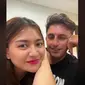 Nathalie Holscher saat bermesraan dengan Ladislao Camara. (Tangkap layar TikTok @ladislao_9)