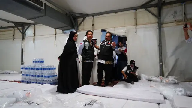 Menag Yaqut Pantau Kesiapan Armuzna Jelang Puncak Haji 2024
