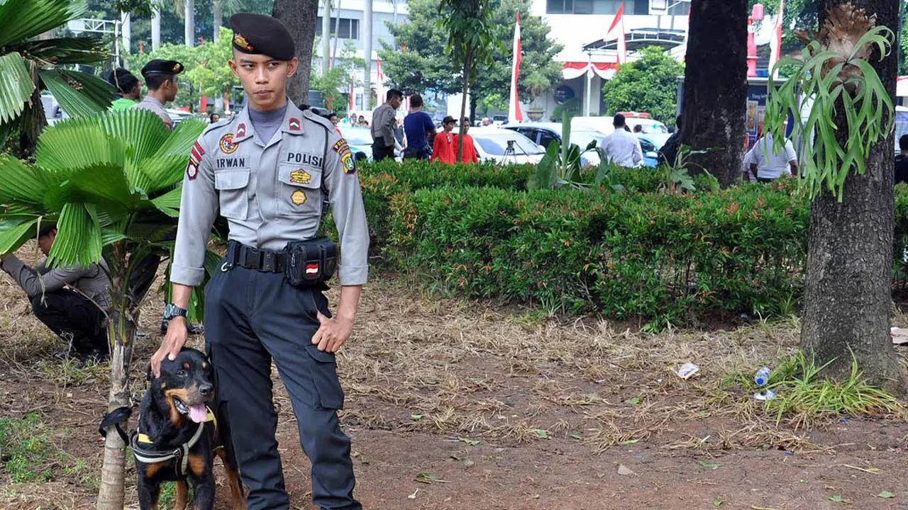 Anjing Ini Amankan MK Selama Sidang Gugatan Pilpres