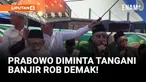 Ribuan Warga NU Demak Doa Bersama, Minta Prabowo Tangani Banjir Rob!