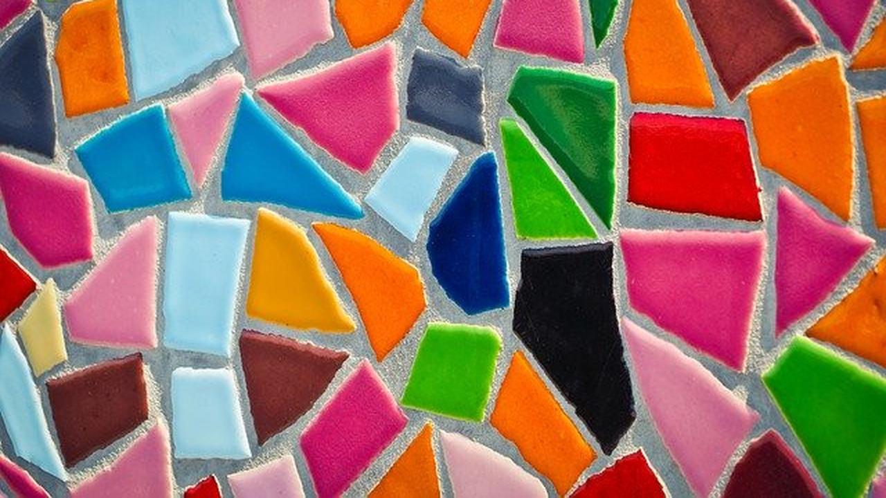 ilustrasi mozaik