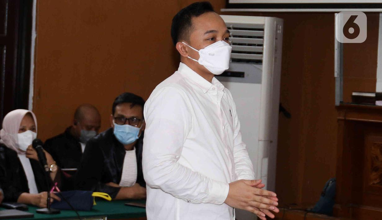 Ekspresi Ricky Rizal Jalani Sidang Vonis Kasus Pembunuhan Brigadir J