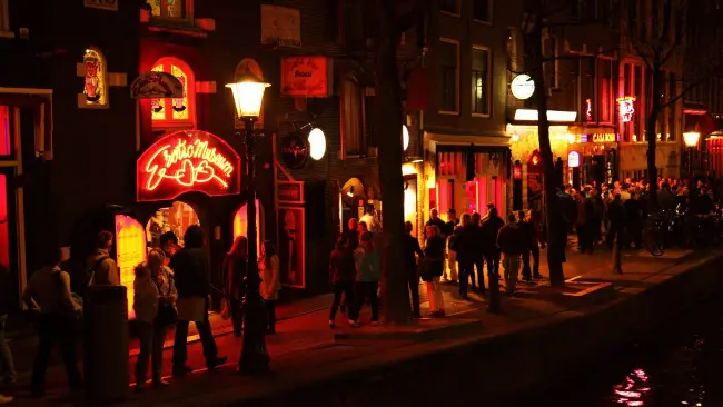 Distrik lampu merah di Amsterdam, Belanda. (Sumber PxHere)