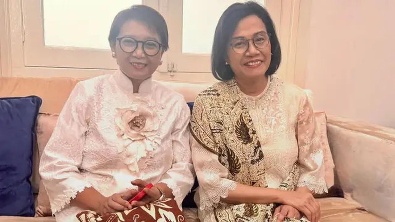 Kisah Persahabatan Retno Marsudi dan Sri Mulyani Usai Tak Lagi Jadi Menteri