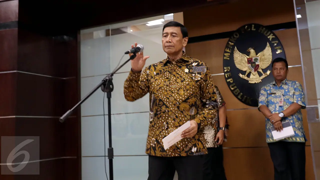 Menko Polhukam Wiranto