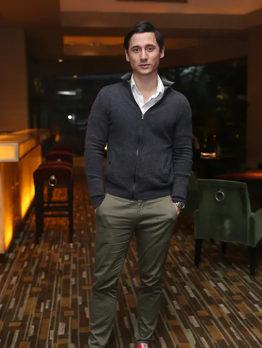 Nino telah menjalani program dietnya kurang lebih empat bulan. (Andy Masela/Bintang.com)