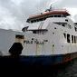 KM Pulo Tello yang melayani trasportasi dari Bengkulu menuju Pulau Enggano. (Liputan6.com/Yuliardi Hardjo)