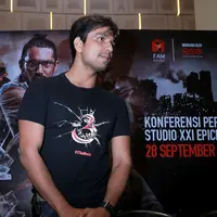 Film ‘3’ merupakan keterlibatan pertama Cornelio Sunny dalam film yang digarap secara besar. Sebelumnya pria tampan ini hanya main untuk film independen saja. (Galih W. Satria/Bintang.com)