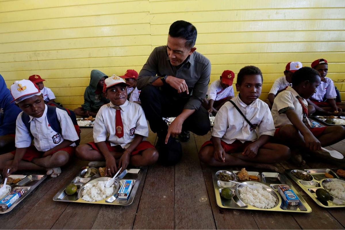 Makan Bergizi Gratis di Papua
