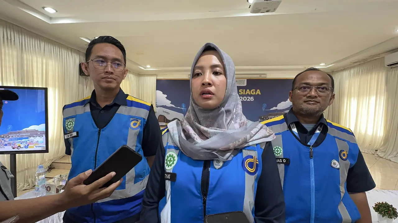 Senior General Manager Jasamarga Nusantara Tollroad Tyas Pramoda Wardhani. (Liputan6.com/Reza Efendi)
