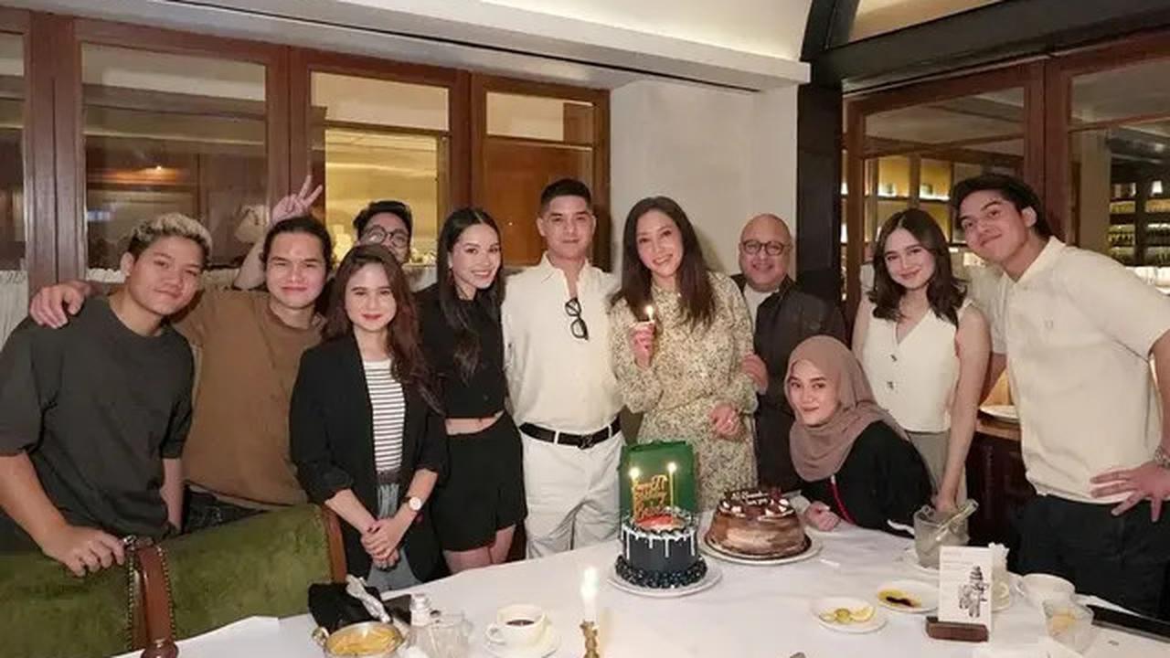 6 Potret Anak dan Calon Menantu Maia Estianty di Momen Ulang Tahun Al Ghazali