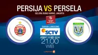 Persija vs Persela Lamongan (Liputan6.com/Abdillah)