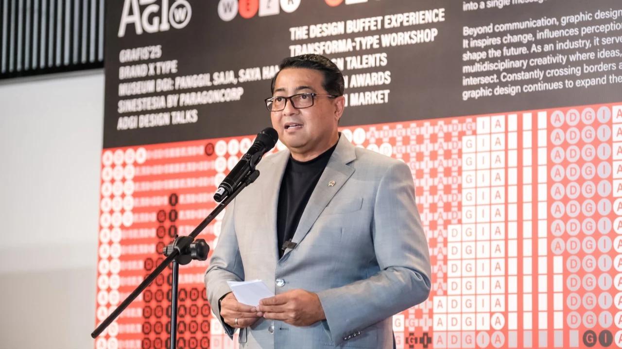 Menteri Ekraf Buka ADGI Design Week 2025, Tegaskan Peran Strategis Desain bagi Pertumbuhan Ekonomi Kreatif