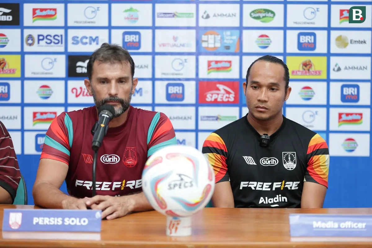 Pelatih Persis Solo, Leonardo Medina Jelang Laga kontra PSS Sleman