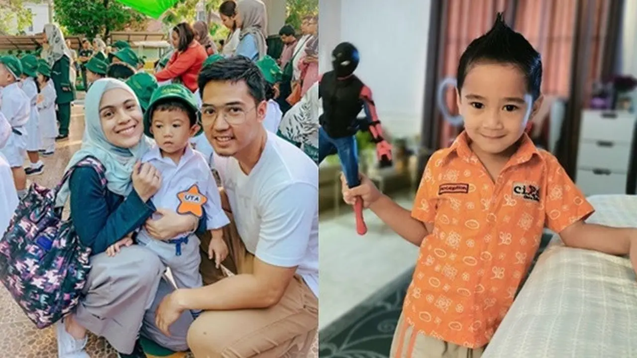 6 Momen Seleb Antar Anak di Hari Pertama Masuk Sekolah