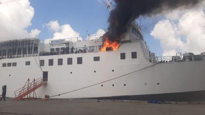 KSOP Samarinda Pastikan Kebakaran KM Prince Soya Tak Ganggu Arus Penumpang